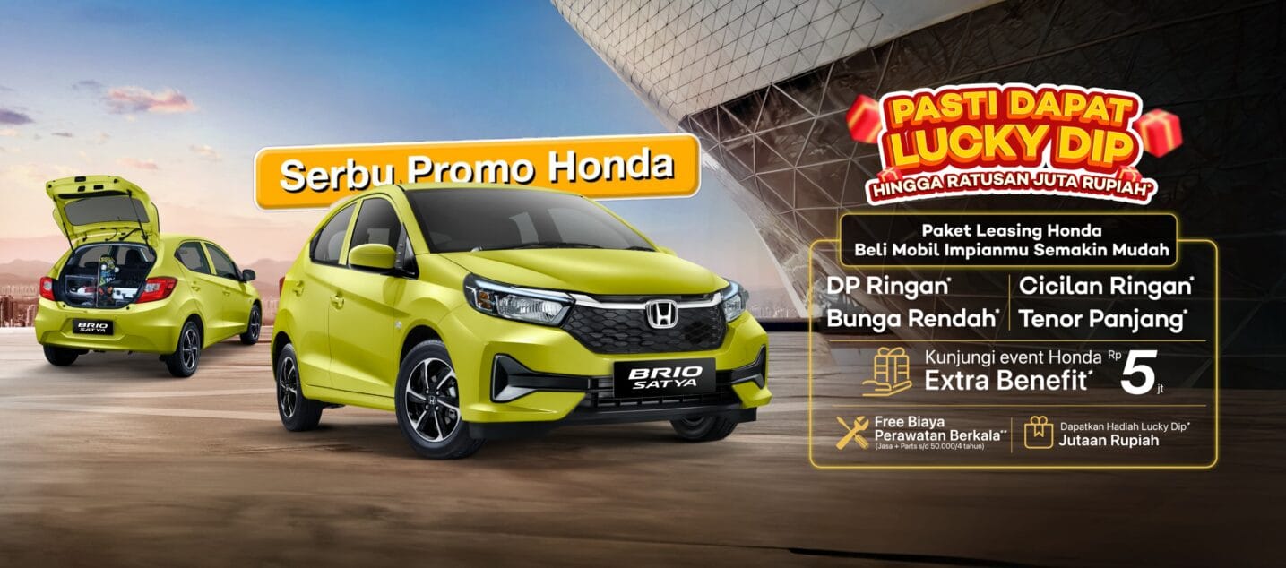 Promo Honda Brio Makassar